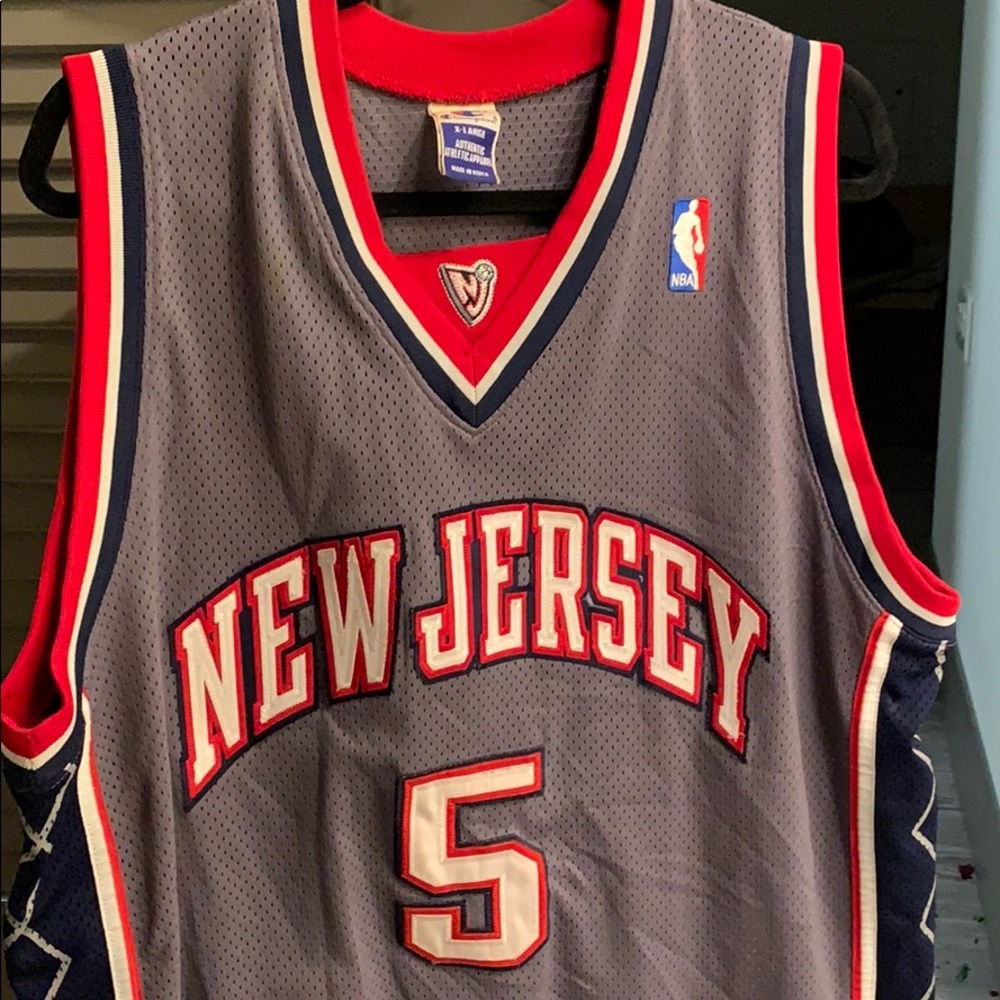 Authentic New Jersey Nets Jason Kidd Jersey